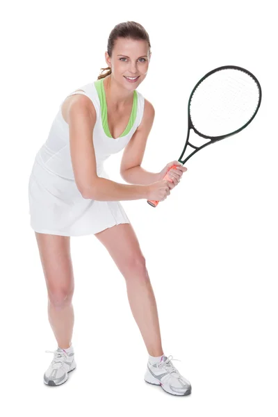 Young woman tennis player — Stock Photo, Image