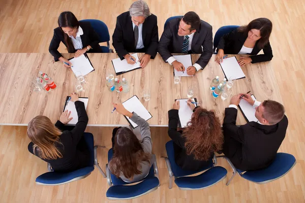Business in a meeting — Stock Photo, Image