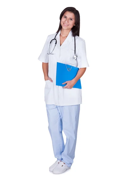 Young female doctor or nurse — Stock Photo, Image