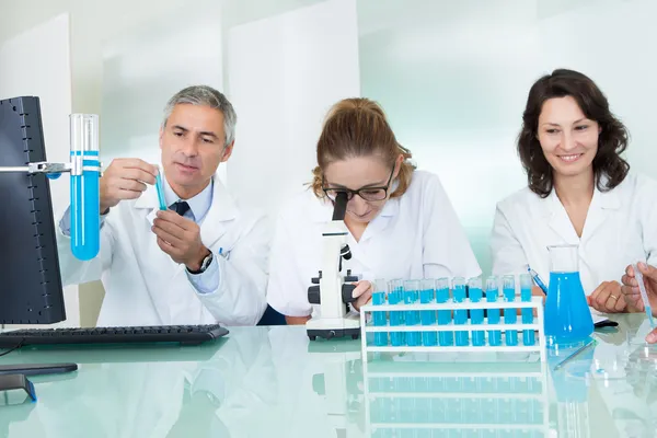 Paramedical or technical staff in a lab — Stock Photo, Image