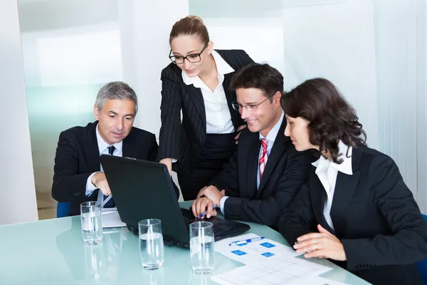 Business team have a meeting Royalty Free Stock Images