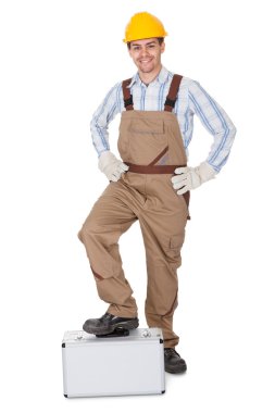 işçi taşıyan bir araç seti