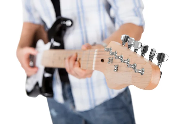 Guitar player — Stock Photo, Image