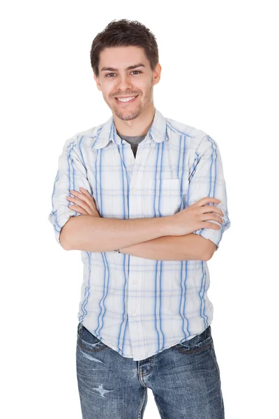 Joven sonriente — Foto de Stock