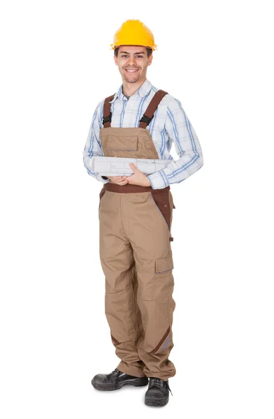 Friendly handyman — Stock Photo, Image