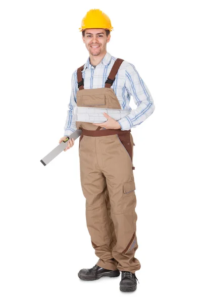 Friendly handyman — Stock Photo, Image