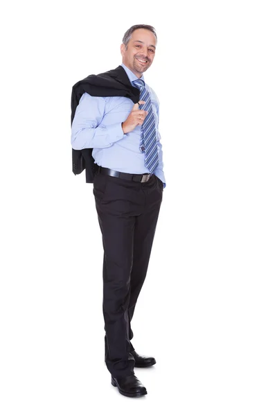 Retrato de un hombre de negocios feliz — Foto de Stock