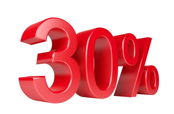 30 per cento di sconto di vendita — Foto Stock
