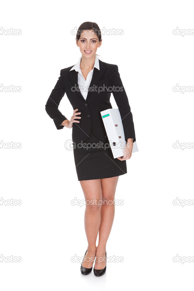 Smiling Confident Businesswoman