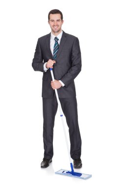 işadamı temizlik kat