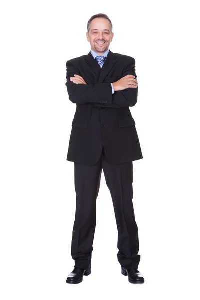 Retrato de un hombre de negocios feliz — Foto de Stock