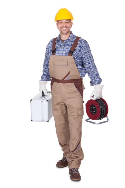 Happy Construction Worker — Stock Photo, Image