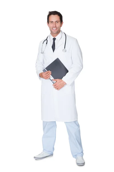 Portrait of friendly doctor — Stock Photo, Image