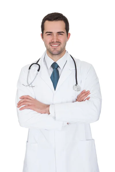 Portrait Of Friendly Male Doctor — Stock Photo, Image