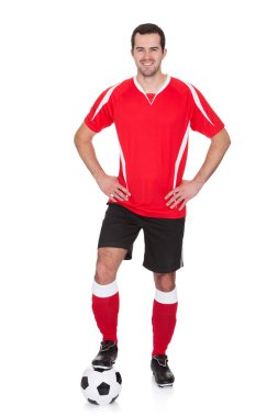 portre profesyonel futbolcu