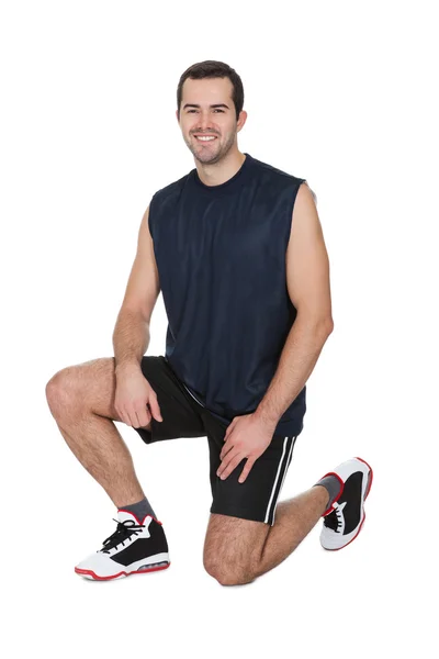 Portrait of professional basketball player — Stock Photo, Image