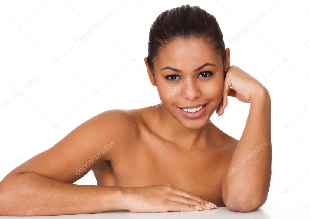 Beauty Shot Of Happy Young Woman