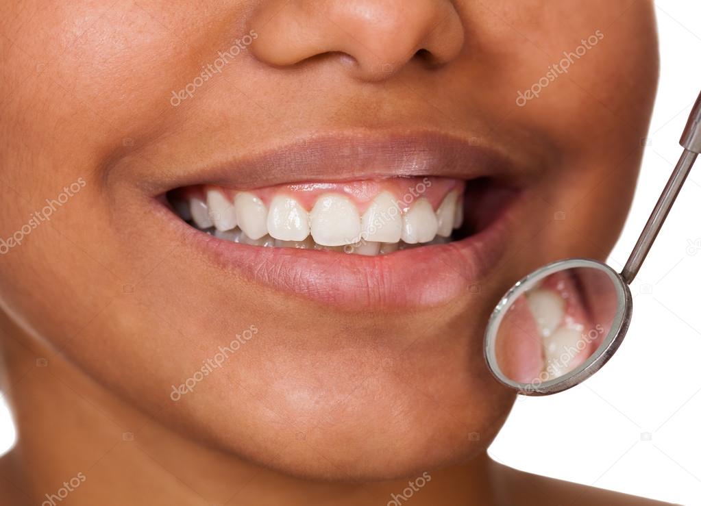 Healthy Woman Teeth