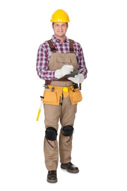 İnşaat işçisi portresi