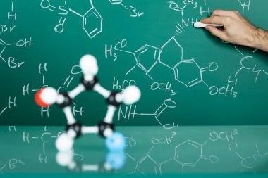 Moleküler yapısının modeli