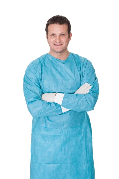 自信を持って外科医の肖像画 — ストック写真