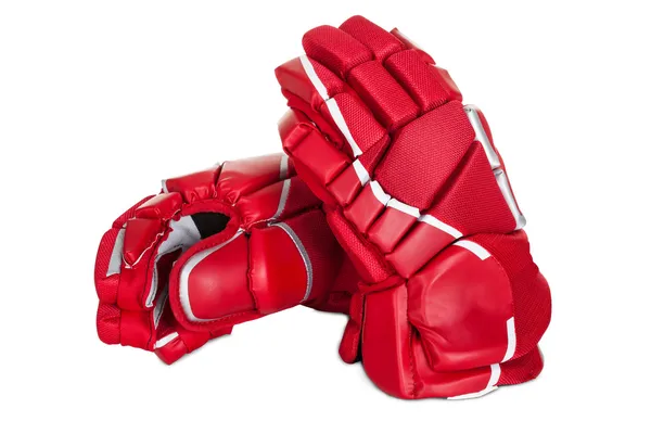 Hokejové rukavice — Stock fotografie