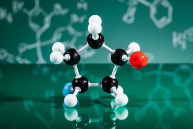 Moleküler yapısının modeli