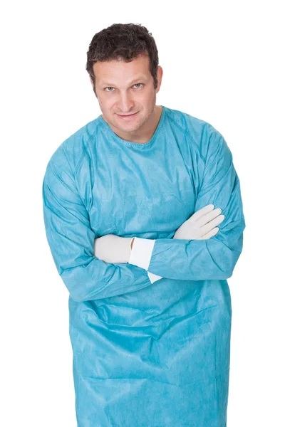 自信を持って外科医の肖像画 — ストック写真