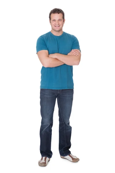 Retrato de un hombre en traje casual — Foto de Stock