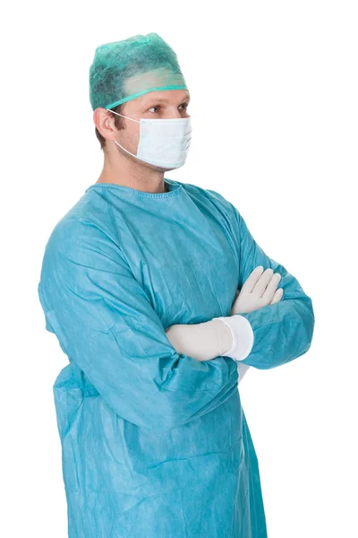 Porträt eines selbstbewussten Chirurgen — Stockfoto