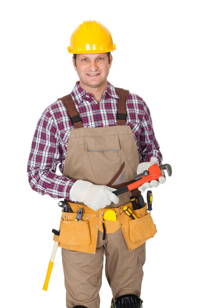 Portrait of construction worker