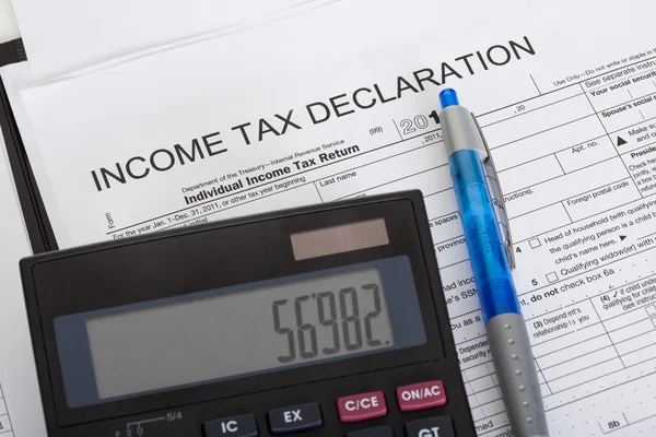所得税の確定申告 — ストック写真