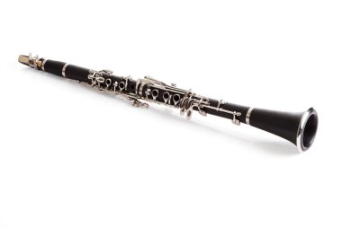 Close-up Of Clarinet clipart