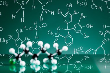 Moleküler yapısının modeli