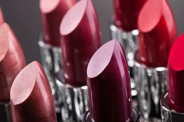 Lipsticks In A Row — Stock Photo, Image