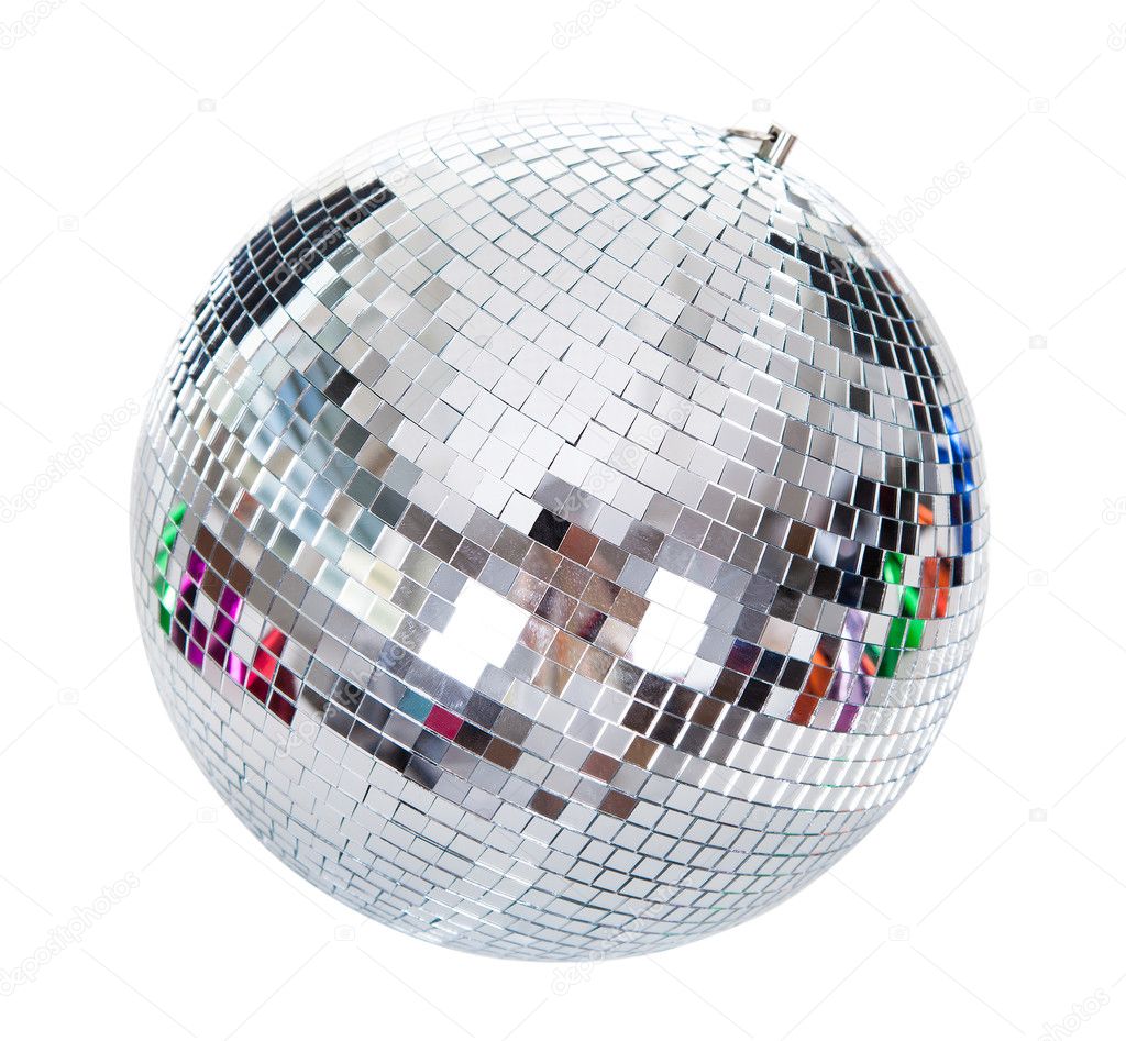 Close-up Of A Disco Ball