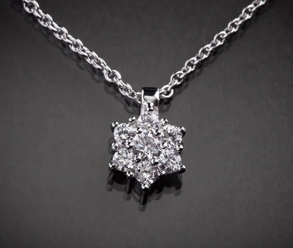 Diamond Necklace — Stock Photo, Image