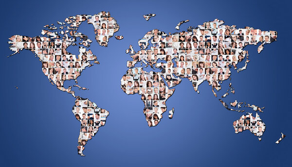 Большой набор различных бизнес-образов
