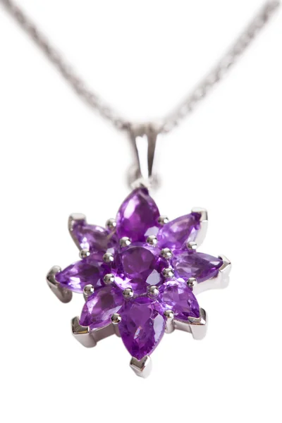 Amethyst Pendant — Stock Photo, Image