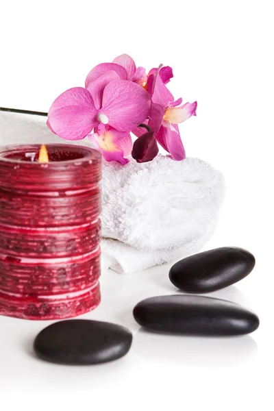 Spa Hot Stones Kit — Stock Photo, Image