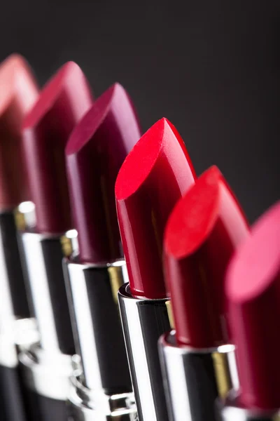 Lipsticks In A Row — Stock Photo, Image