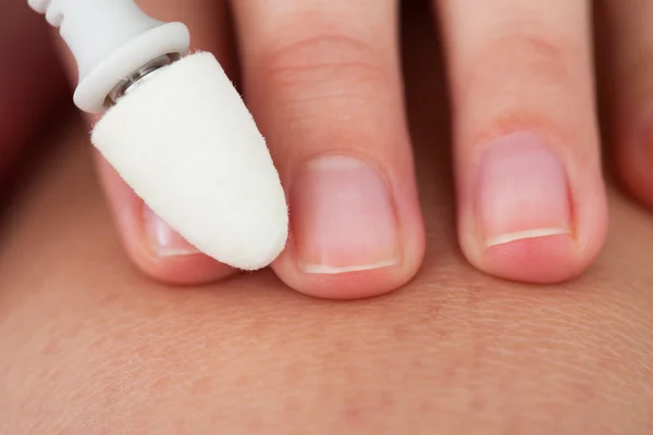 Primer plano de uñas de manicura — Foto de Stock