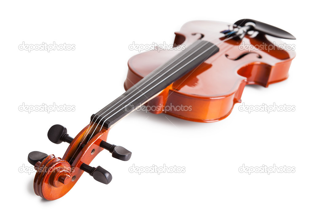 Close-up Of Vintage Violin