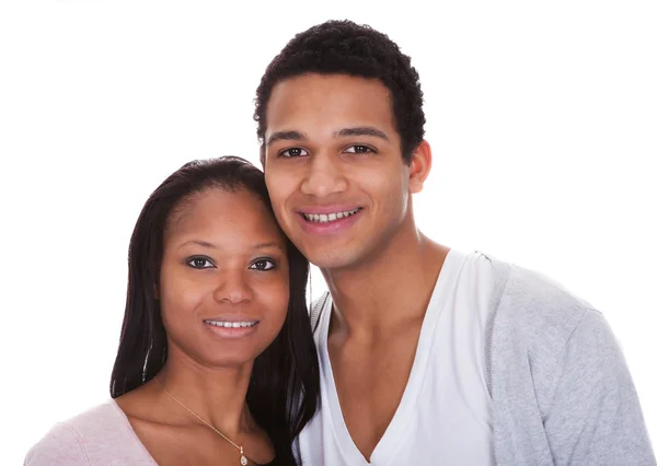 Jovem casal feliz — Fotografia de Stock