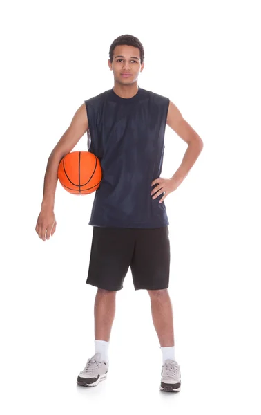Portrait of professional basketball player — Stock Photo, Image