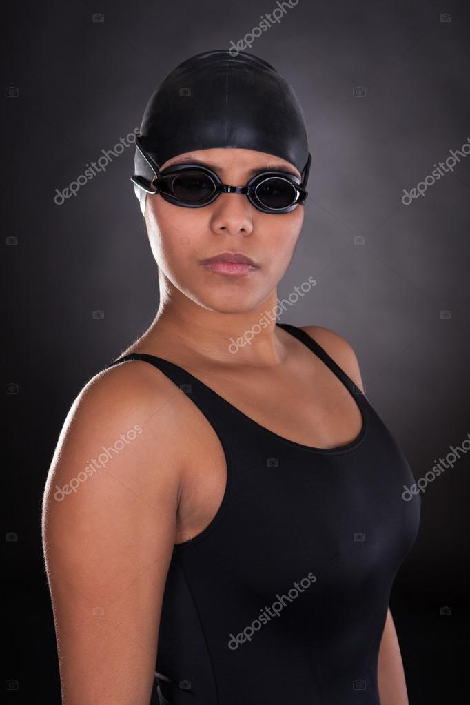 Portrait Of Young Female Swimmer Stock Photo by ©AndreyPopov 25804415