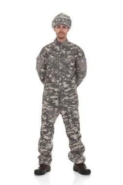 genç asker portresi