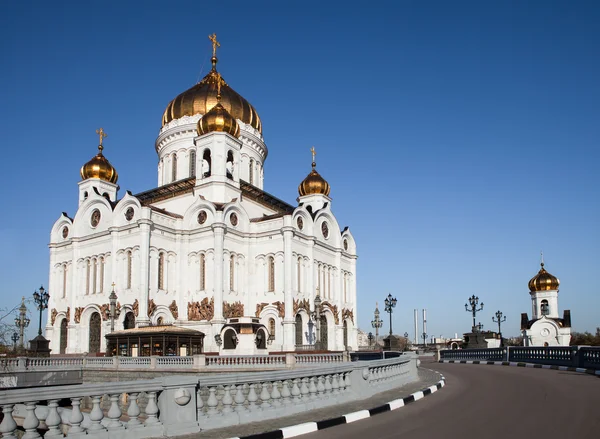 Kristus Frälsarens Katedral i Moskva — Stockfoto