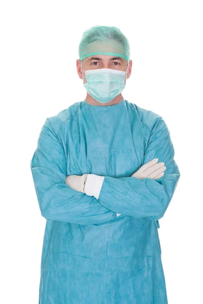 Portrait Of Mature Male Surgeon — Stock Photo, Image