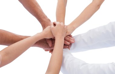 Eller birlikte istifleme doktor grup